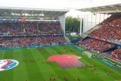 Çek Cumhuriyeti-Türkiye maçı öncesinde renkli görüntüler