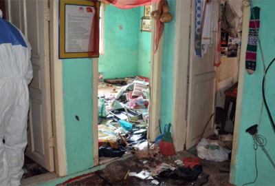 Bursa’da ölen babalarından miras çöp ev kaldı