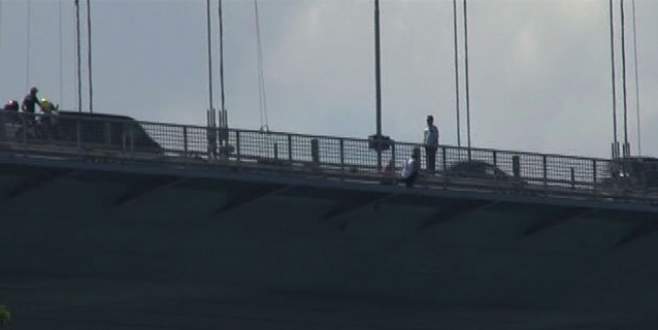 Boğaziçi Köprüsü’nde intihar girişimi