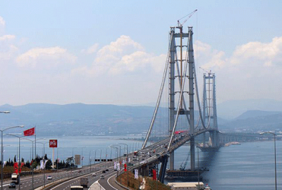 Osmangazi Köprüsü’nde bayram yoğunluğu