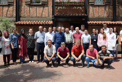 Başkan Edebali, belediye çalışanları ile bayramlaştı