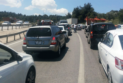 9 günlük tatilciler İstanbul-Bursa arasını kilitledi