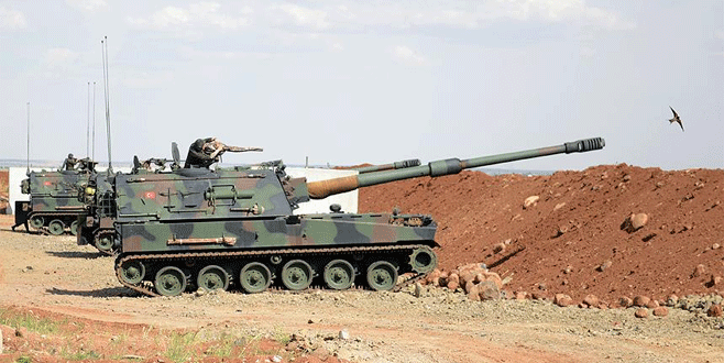 Türkiye’ye atış hazırlığındaki IŞİD hedefleri vuruldu