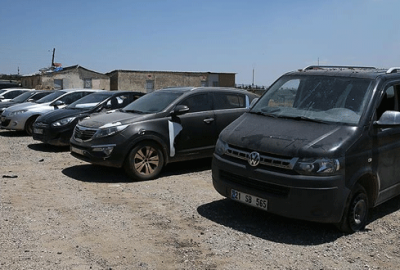 Bombalı eylemlerde kullanılacak 22 araç yakalandı
