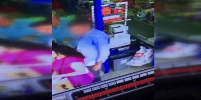 Sticker’lı tacizci böyle görüntülendi!