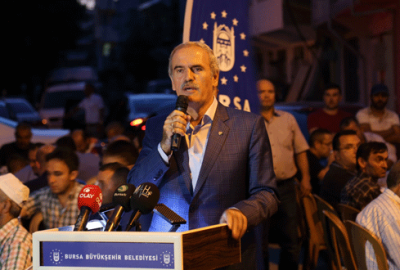 Önce iftar sonra açılış