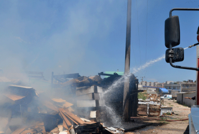 Bursa’da korkutan yangın