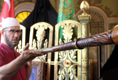 Peygamber Efendimizin asası Bursa’da