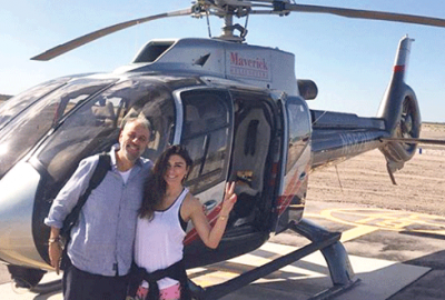 Helikopterle Arizona turu