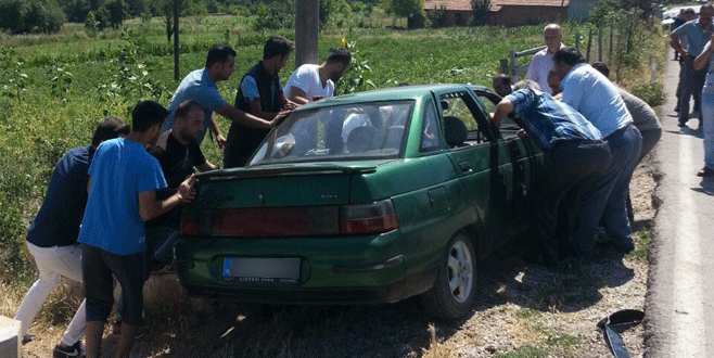 Bursa’da trafik kazası: 3 yaralı