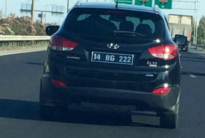 Belediye başkanı makam aracıyla tatilde