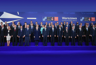 Erdoğan NATO Zirvesi’nde ‘aile fotoğrafı’ çekimine katıldı