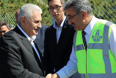 Başbakan Yıldırım karayolları çalışanlarıyla bayramlaştı