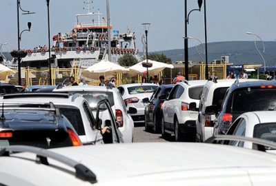 Tatilciler dönüş yolunda