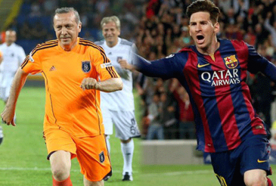Cumhurbaşkanı Erdoğan, Messi ile futbol oynayacak