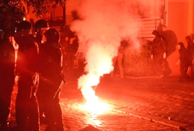 Berlin’de çatışma