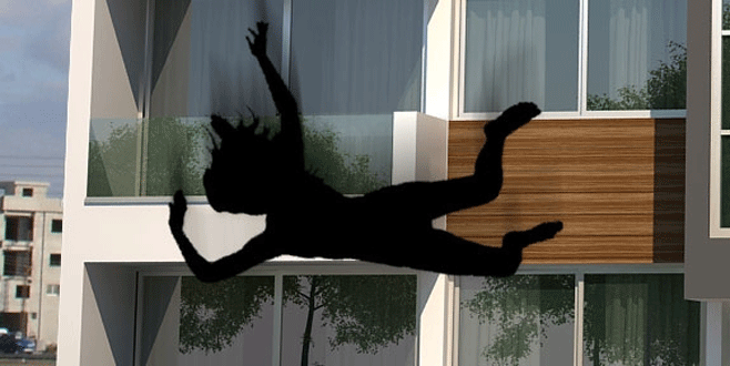 Bursa’da 16 yaşındaki kız cam silerken düştü