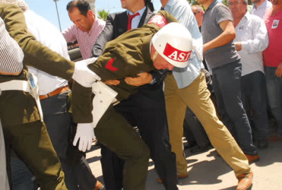 Şehit cenazesinde akılalmaz kaza