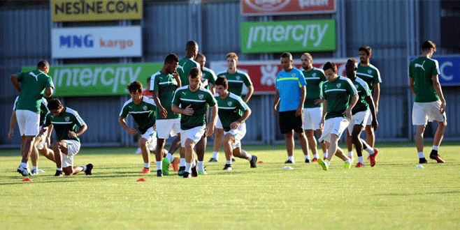 Bursaspor eksik çalıştı