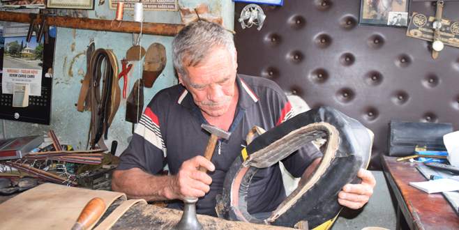 Saraçlıkla geçen bir ömür