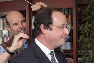 Hollande’a 10 bin Euro’luk saç modeli