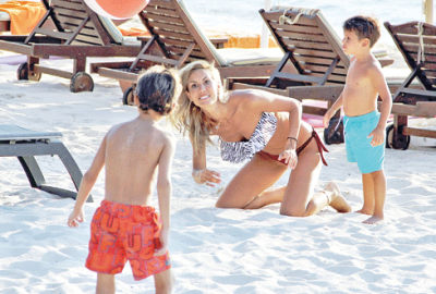 Anne Çağla işbaşında