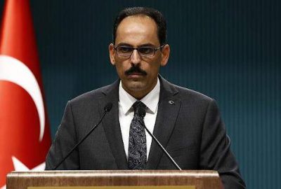 Kalın: Fransa’daki saldırıyı gerçekleştirenlerin insanlıkla ilgisi yoktur