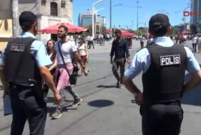 Taksim – İstiklal Caddesi’nde kuş uçurtulmuyor!
