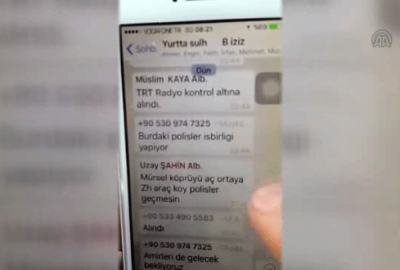 Darbeci askerlerin WhatsApp yazışmaları