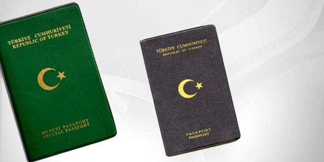 Yeşil ve gri pasaportlara sıkı takip