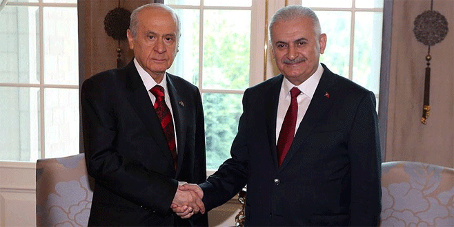Yıldırım ve Bahçeli’den ortak açıklama