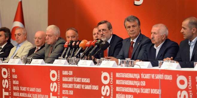 Bursa iş dünyası: 81 vilayete demokrasi anıtı yapılsın