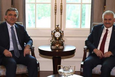 Başbakan Yıldırım, Abdullah Gül ile görüştü