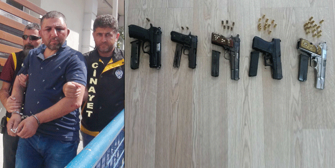 Bursa’da polisi ayağından vurdu, mermisi bitince yakalandı