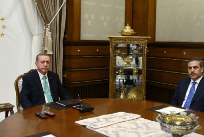 Erdoğan, MİT Müsteşarı Fidan ile görüştü