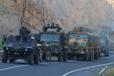 Hakkari’de 4 askeri üs bölgesine taciz ateşi