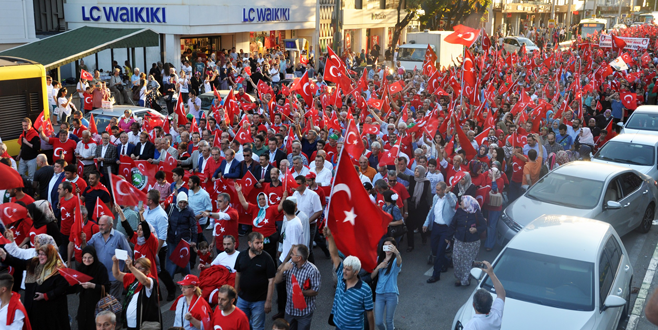 Bursa Kent Konseyi’nden ‘Demokrasi Yürüyüşü’