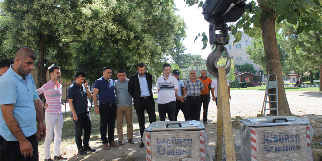 Çöp konteynerleri yeraltına alınıyor