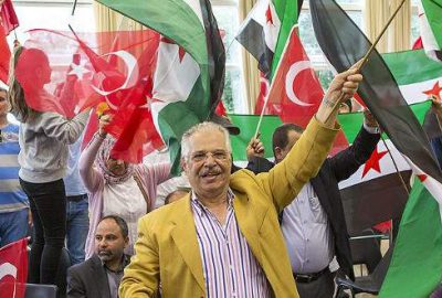 İngiltere’deki Türkler ve Suriyeliler’den kutlama