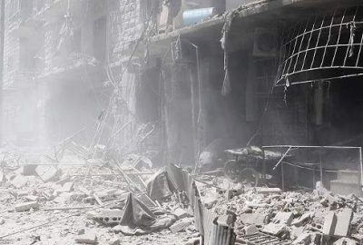 Rus uçakları Halep’te yerleşim yerine saldırdı