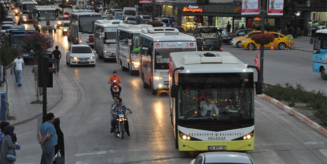 İnegöl’de demokrasi konvoyu