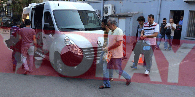 Bursa’da 10 FETÖ’cü polis adliyeye sevk edildi