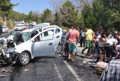 Feci trafik kazası: 4 ölü, 6 yaralı