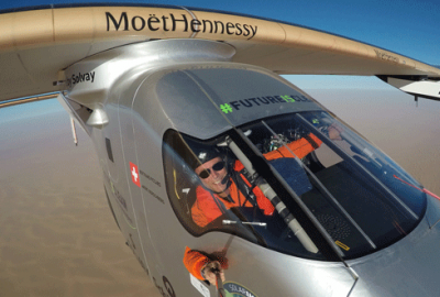 Sadece güneş enerjisiyle çalışan Solar Impulse 2, Abu Dhabi'ye ulaşarak