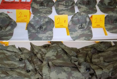 PKK’ya yönelik operasyonda askeri üniforma ele geçirildi