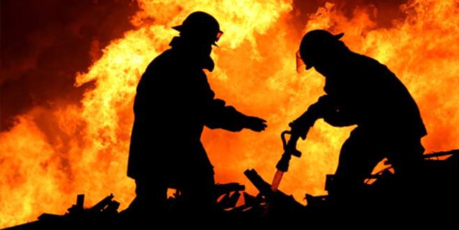 Malatya’da yangın