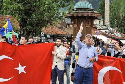 Saraybosna demokrasi nöbetine hazırlanıyor