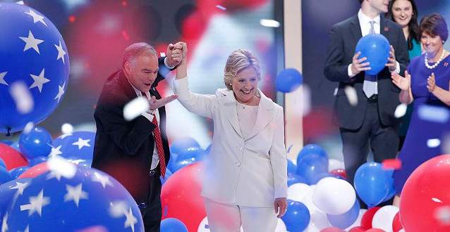 Hillary Clinton Demokrat Parti adaylığını kabul etti