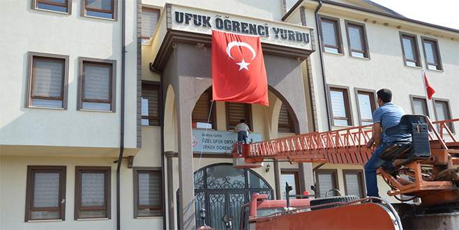 İznik’te FETÖ’ye ait öğrenci yurdu kapatıldı