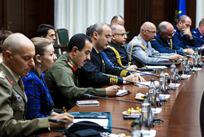 Ataşelere Halep brifingi